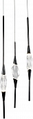 Подвесной светильник Pezzo OM82112-3 pearl black 
