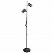 Торшер  ULM-T600 2х6W/4500K/DIM BLACK 