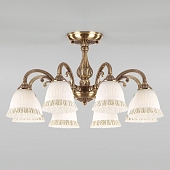 Потолочная люстра Campina 60107/8 античная бронза 