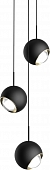 Подвесной светильник MD2826 MD2826-3B black/gold 