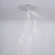 Подвесной светильник LED4U L7106-6 WТ