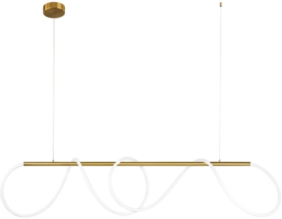 Подвесной светильник Thread 10388P/B Brass