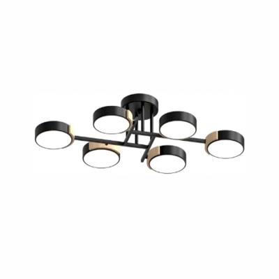 Потолочная люстра LED4U L3211-830 BK