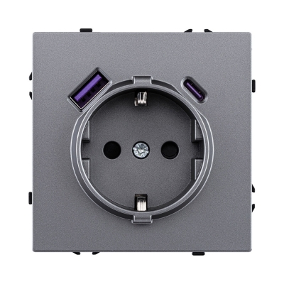 Розетка Eclipse EC-016GY