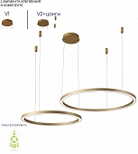 Подвесной светильник Fortuna FORTUNA SP123W LED GOLD 
