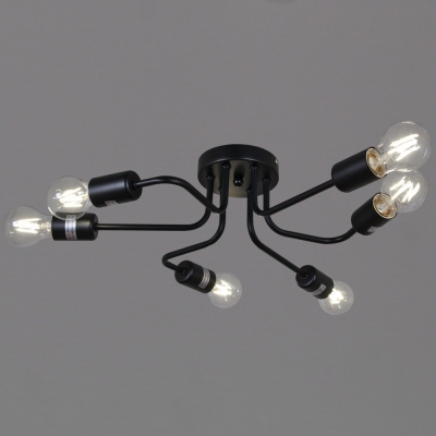 Потолочная люстра  01736-0.3-06 BK