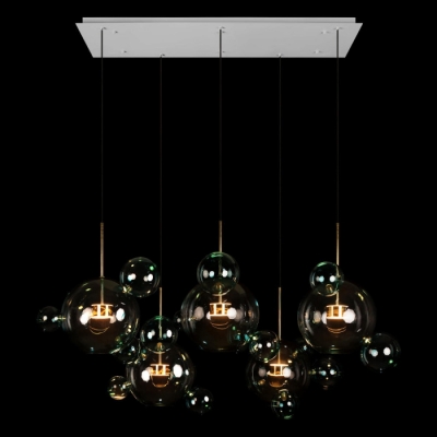 Подвесной светильник Bolle 2027-S5 Blue