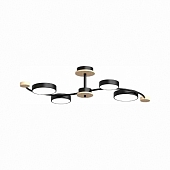 Потолочная люстра LED4U L3206-800 BK 