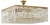Потолочная люстра Cremono Gold Cremono E 1.3.50x50.102 G