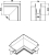 Соединитель угловой SPACE-Track system Outter corner InB M