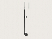 Бра Delie A1224/L Matt black / White marble 