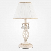 Интерьерная настольная лампа Amelia 10054/1 белый с золотом 