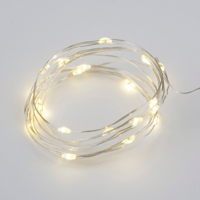 Гирлянда  ULD-S0200-020/SСB/2AA WARM WHITE IP20 DEW