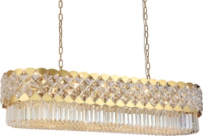 Подвесная люстра 8300 8300/120 oval gold polished