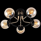 Потолочная люстра  01344-0.3-05 BK+FGD 