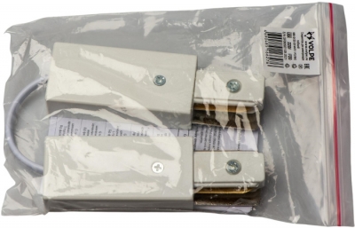 Коннектор  UBX-Q122 G25 WHITE 1 POLYBAG