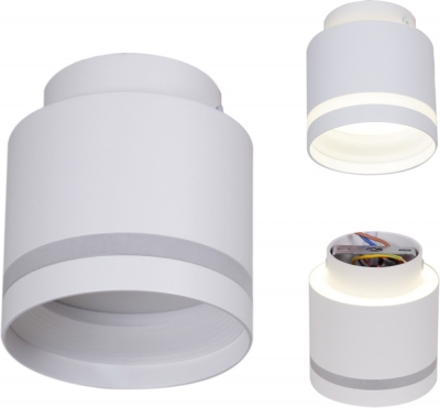 Точечный светильник  53001-9.5-001IL GX53+LED3W WT