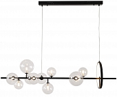 Подвесная люстра Art Deco Bubble KG1233P-10 black/clear 