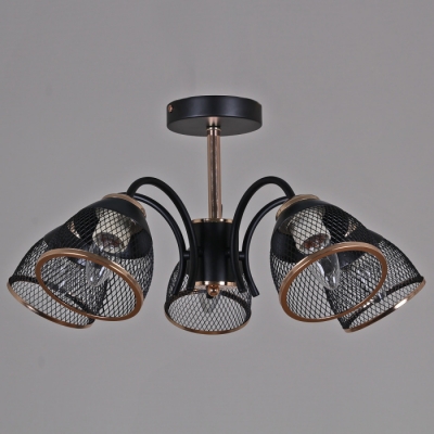 Потолочная люстра  01505-0.3-05 BK+FGD