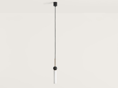 Подвесной светильник Delie C1224 Aged gold / Black marble