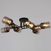 Подвесная люстра  48460-0.3-08 BK+COPPER 