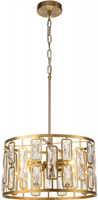 Подвесная люстра Glow 2102/4S Gold