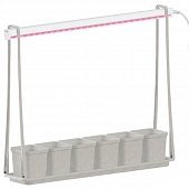 Настольная лампа для растений  ULT-P56-10W/SPSB IP20 MARBLE ECONOM 