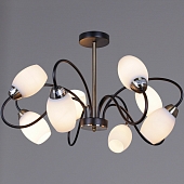 Потолочная люстра  01270-0.3-08B BK+AB 
