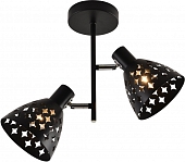 Потолочная люстра  01554-3.3-02B BK+CR 