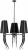 Подвесная люстра Brunilde 10207/6 Black