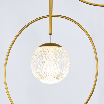 Подвесной светильник Elliot Diamante MD21001043-3A gold