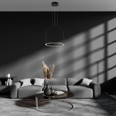 Подвесной светильник Over 90322/1 черный