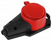 Розеточные блоки, удлинители  KX-1e-RED-IP44 