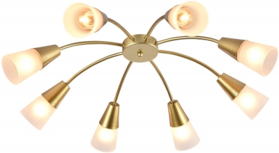 Потолочная люстра Aquilegia 1100/8P Gold