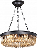 Подвесная люстра Crystal Black KR0295P-5 black 