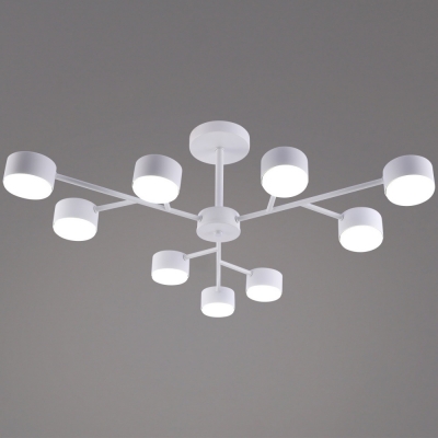 Потолочная люстра  03726-0.3-09 WT GX53