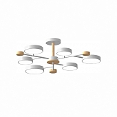 Потолочная люстра LED4U L3214-750 WH 