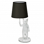 Интерьерная настольная лампа  UML-B465 E14 WHITE/BLACK 