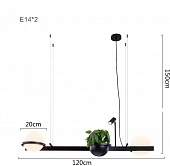 Подвесной светильник  22.93726 