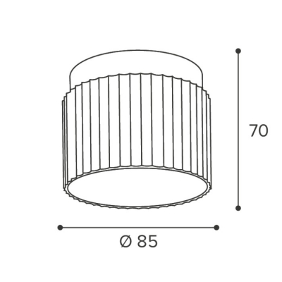 Точечный светильник Wsl-Gx53/19 WSL-GX53/19WG