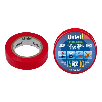 Изоляционная лента  UIT-135P 10/15/01 RED