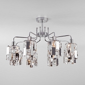 Потолочная люстра Scoppio 10101/8 хром/прозрачный хрусталь Strotskis 