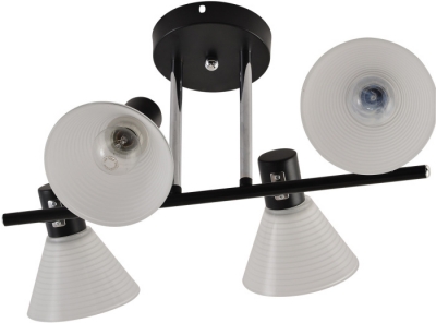 Потолочная люстра  01553-3.3-04B BK+CR