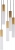 Подвесной светильник Flume MD2045-5A ant.brass