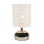 Интерьерная настольная лампа  UML-B307 E14 SILVER/WHITE