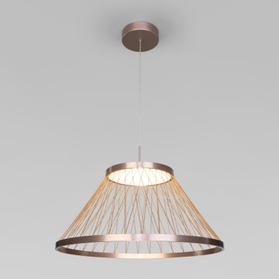 Подвесной светильник Cesta 40017/1 LED коричневый