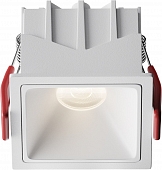 Точечный светильник Alfa LED DL043-01-10W4K-SQ-W-1 