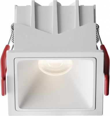 Точечный светильник Alfa LED DL043-01-10W4K-SQ-W-1