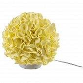 Интерьерная настольная лампа  ULW-R07 T/3000K/150C/A Гортензия Белый/Лимонад 