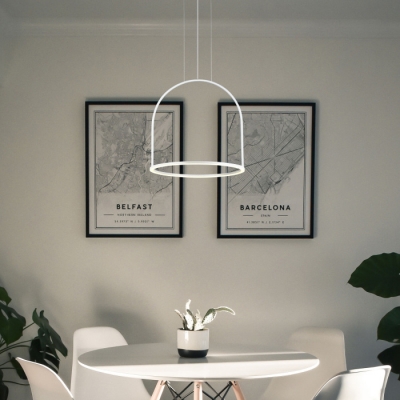 Подвесной светильник Over 90322/1 белый